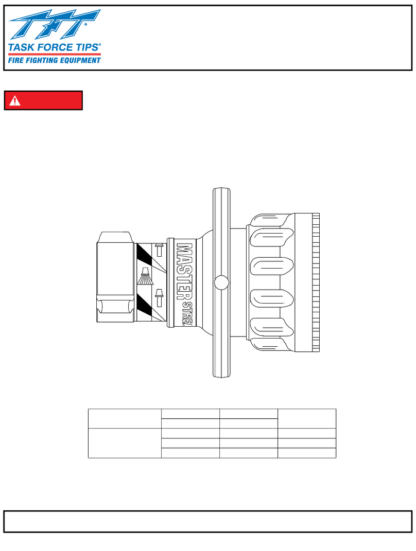 Task Force Tips Master Stream 3200 Owner's manual