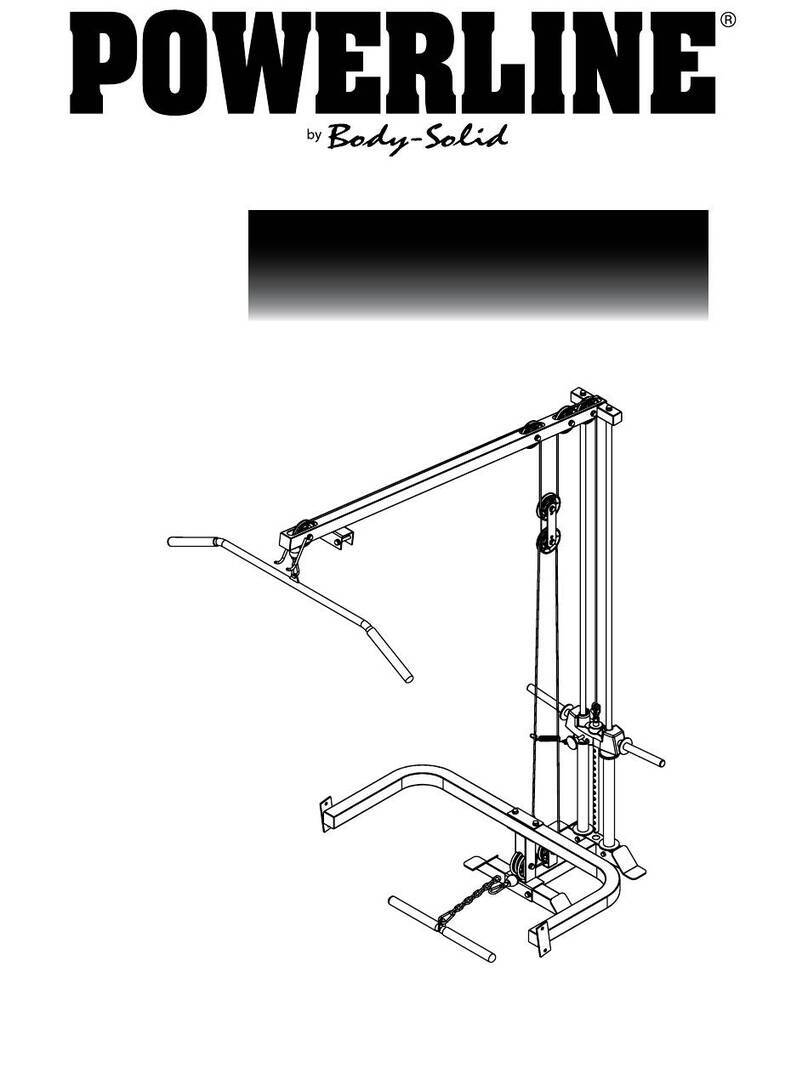 Body Solid POWERLINE PLT200 owner's manual