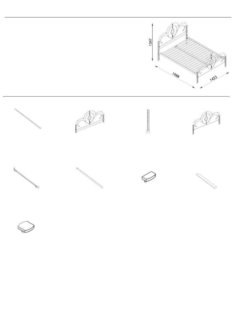 URBAN OUTFITTERS Etta Bed Full Assembly instructions