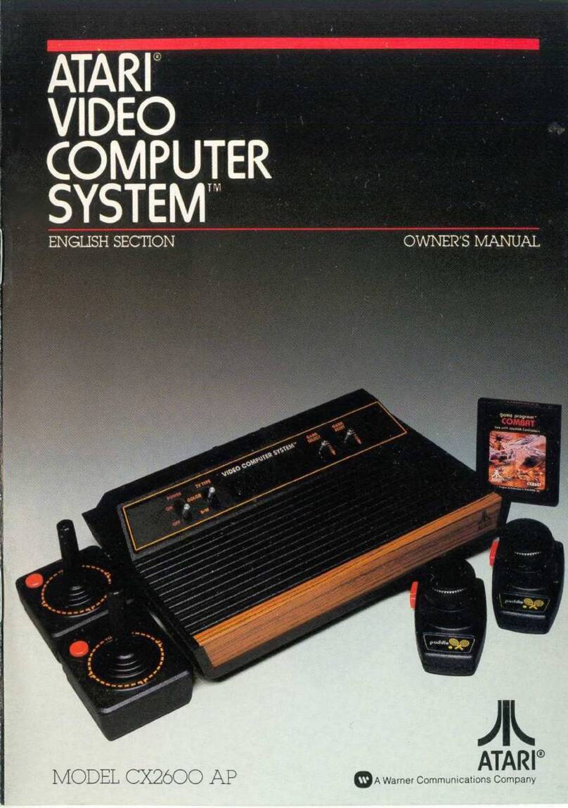 Atari CX2600 AP owner's manual