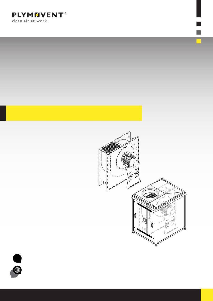 Plymovent TEV Installation and user manual