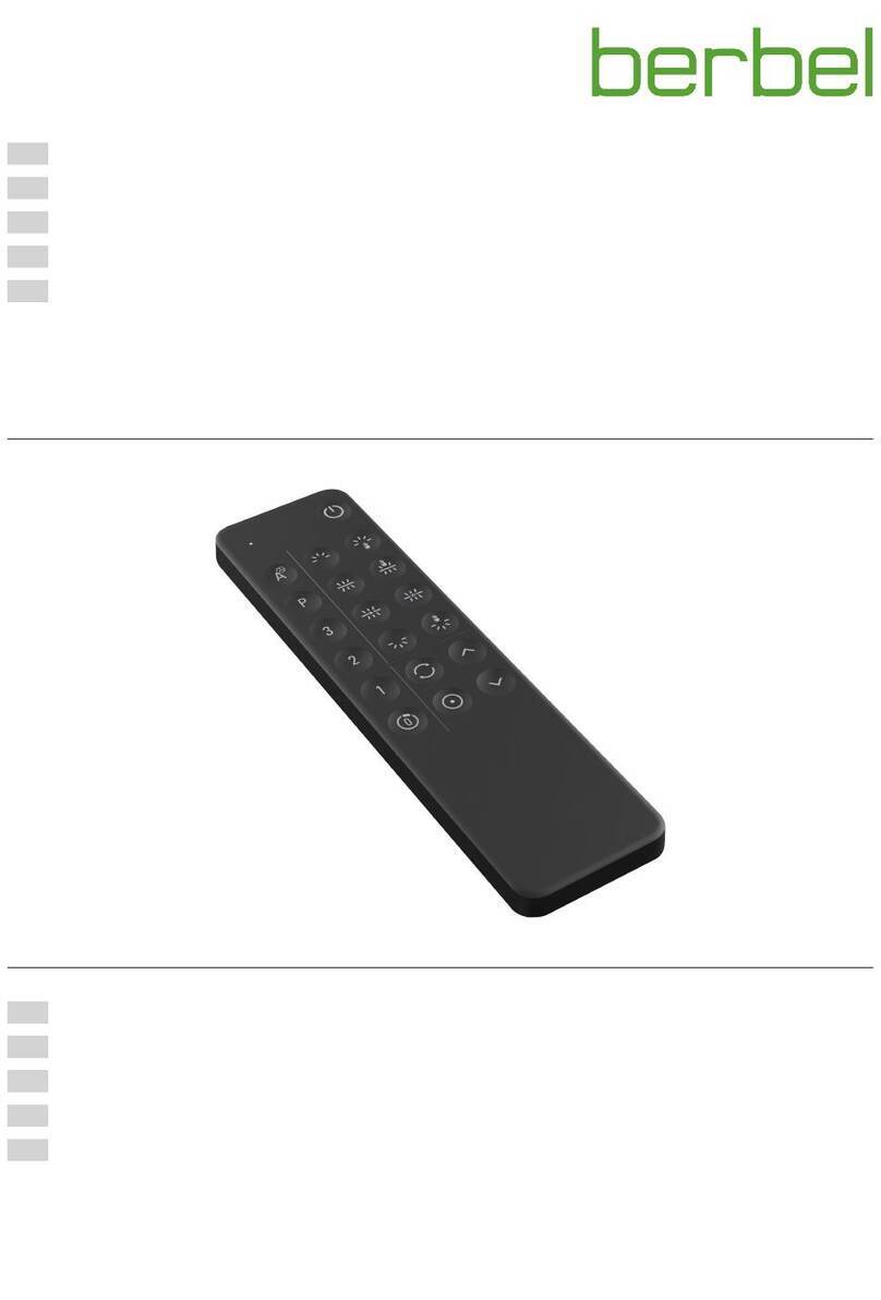 Berbel BFB 7bT operating instructions