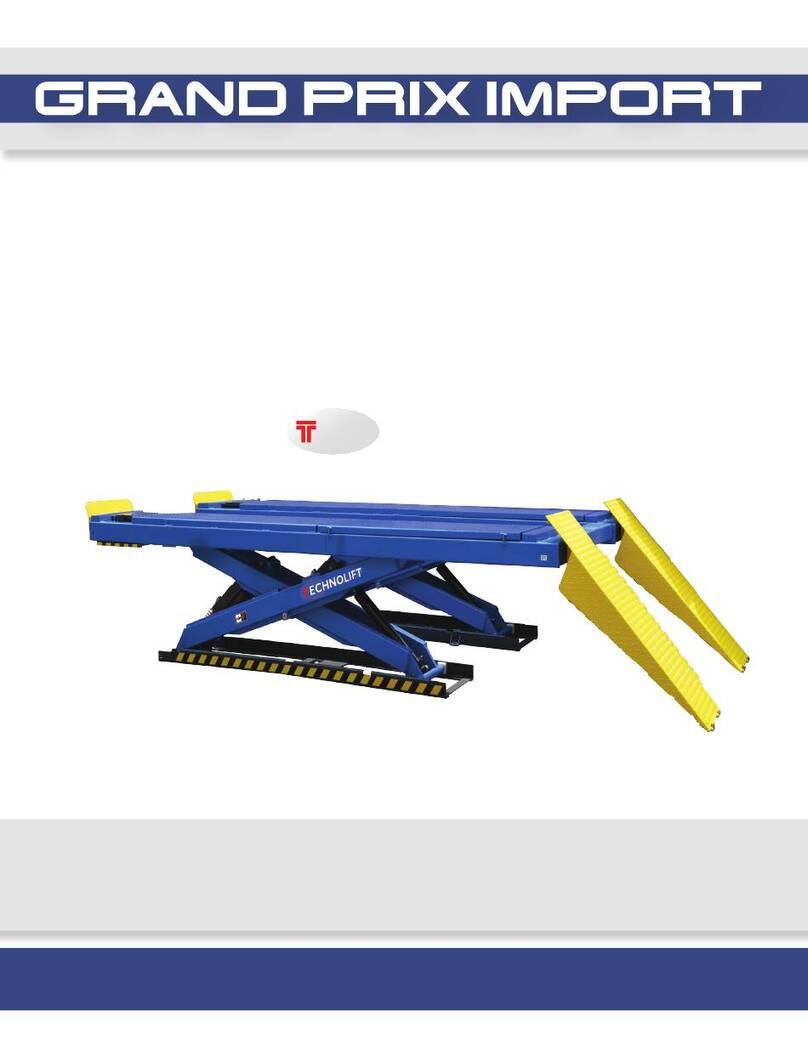 TECHNOLIFT SLA-16 Installation, operation & maintenance manual