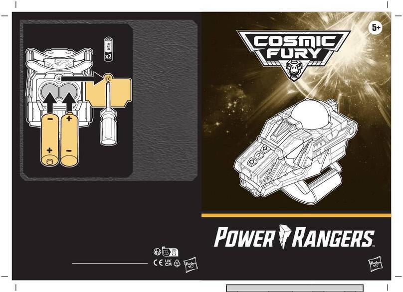 Hasbro Power Rangers COSMIC FURY User manual