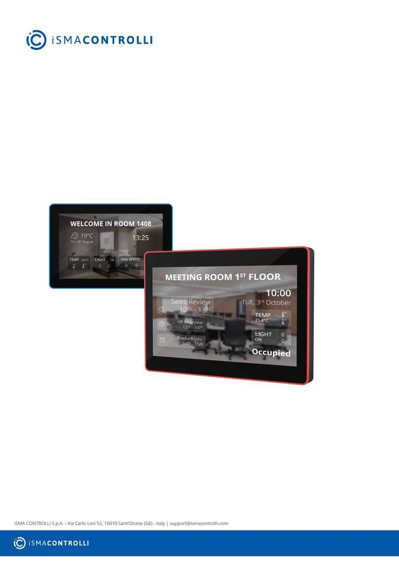 iSMA CONTROLLI PA-LED User manual