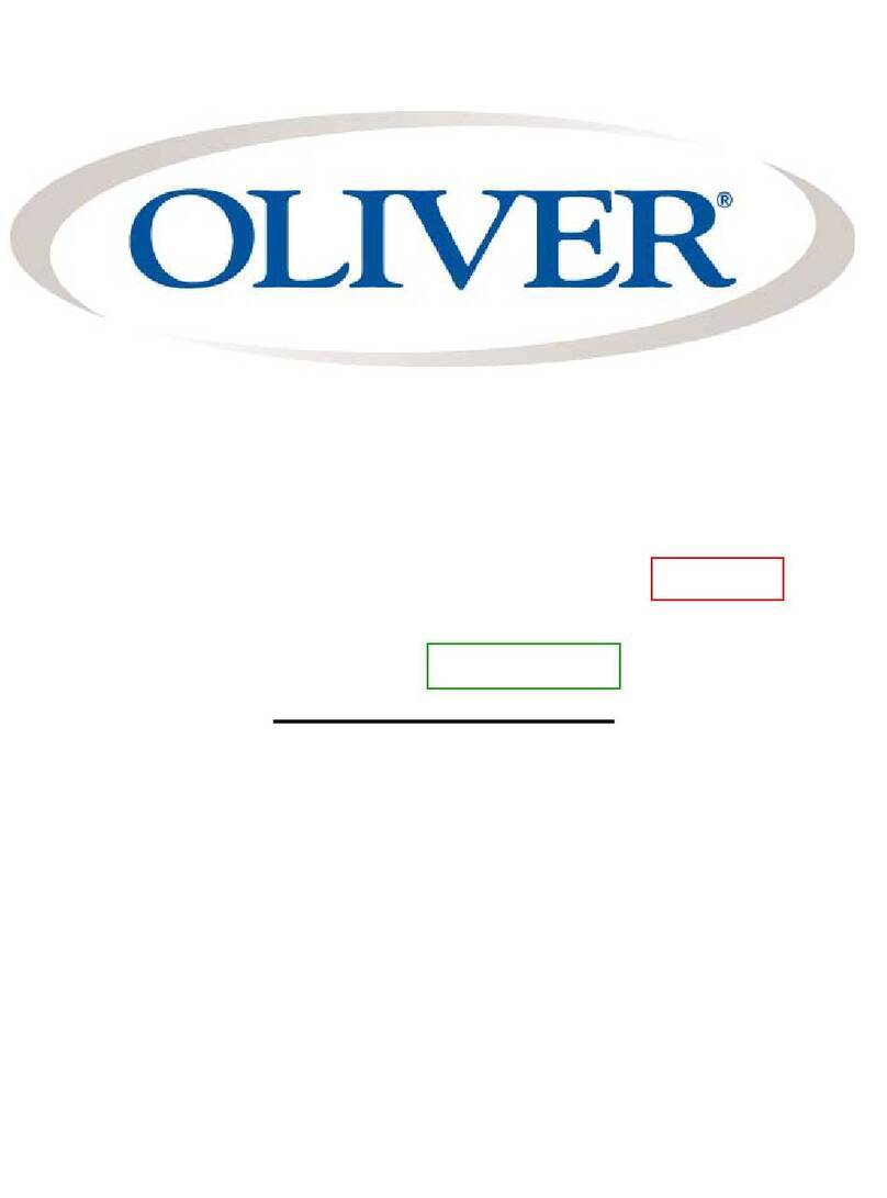 Oliver 695 Operation instructions