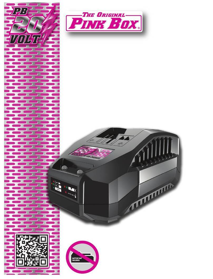 The Original Pink Box PB20VLIB2 instruction manual