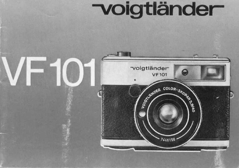 VOIGTLANDER VF101 User manual