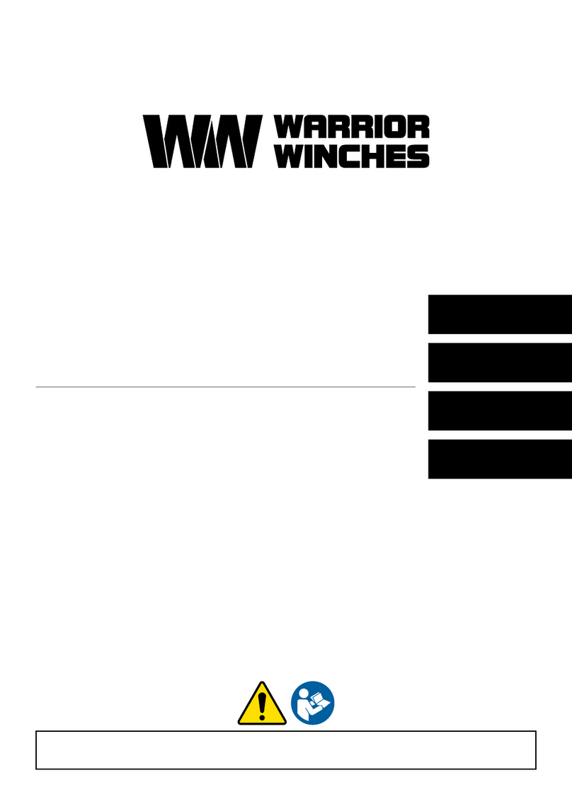 Warrior Winches GLADIATOR 80FTA12 owner's manual Warrior Winches GLADIATOR 80FTA12 owner's manual