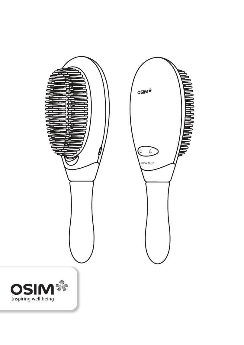OSIM uGlow Brush Operation manual
