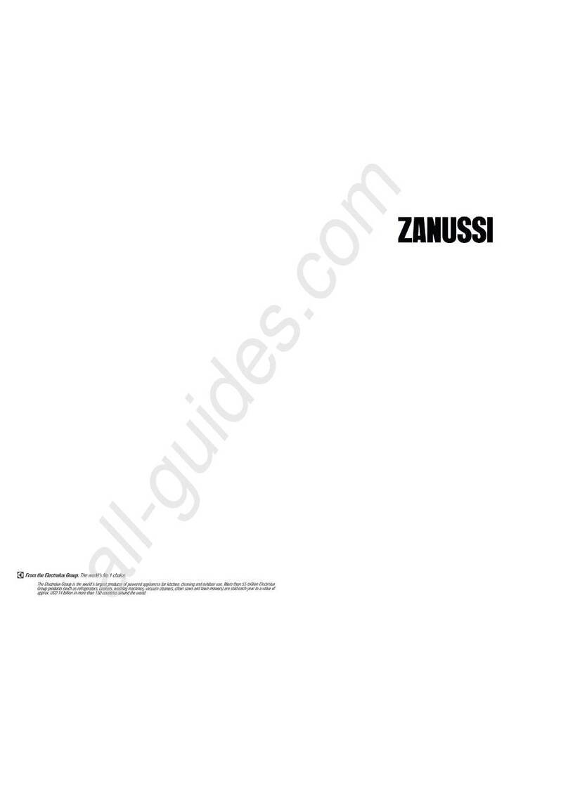Electrolux Zanussi ZD 19/5 BO User manual