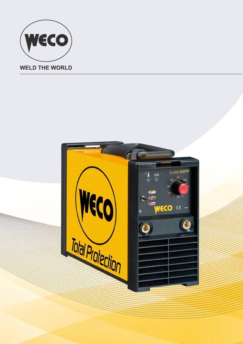 Weco Cruiser 150TP instruction manual