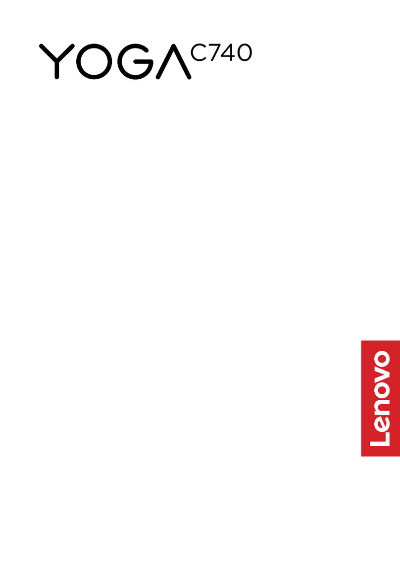 Lenovo Yoga C740 Series Setup guide Lenovo Yoga C740 Series Setup guide
