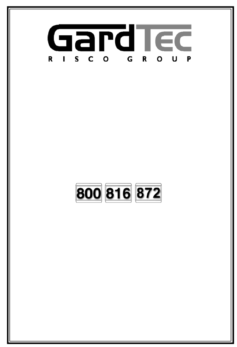 GARDTEC 800 Engineer’s Reference Guide GARDTEC 800 Engineer’s Reference Guide