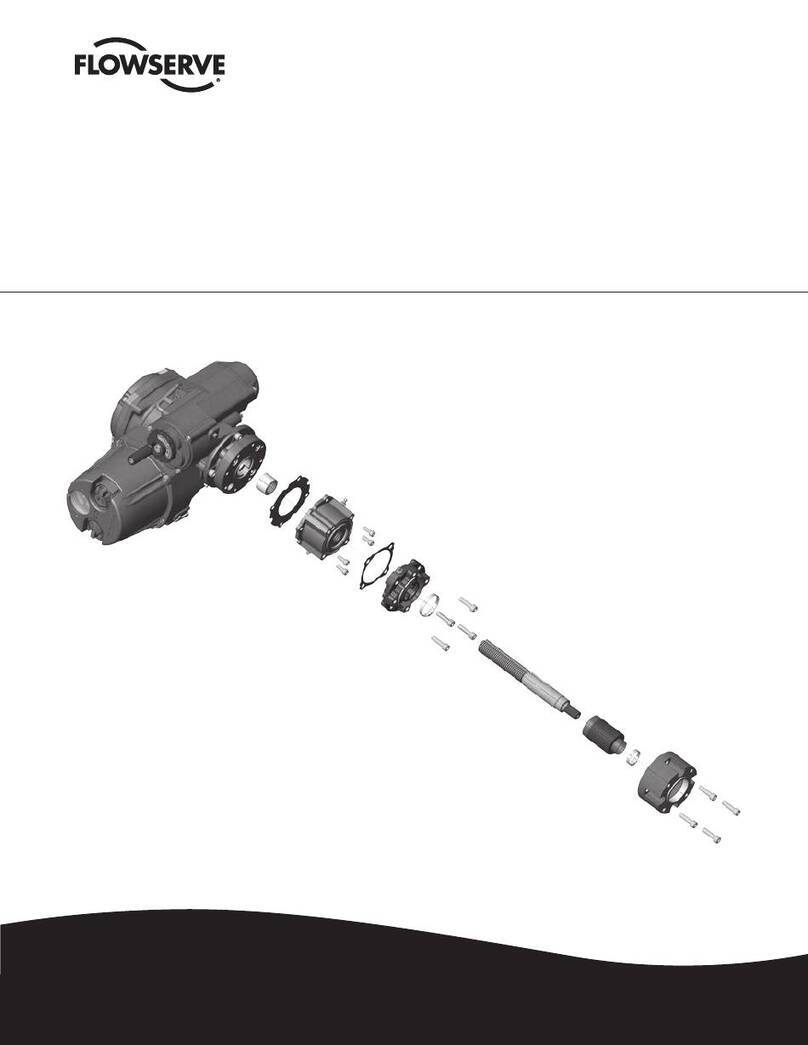Flowserve MXa/QXM Linear Base User instructions