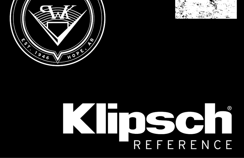 Klipsch R-14SA User manual