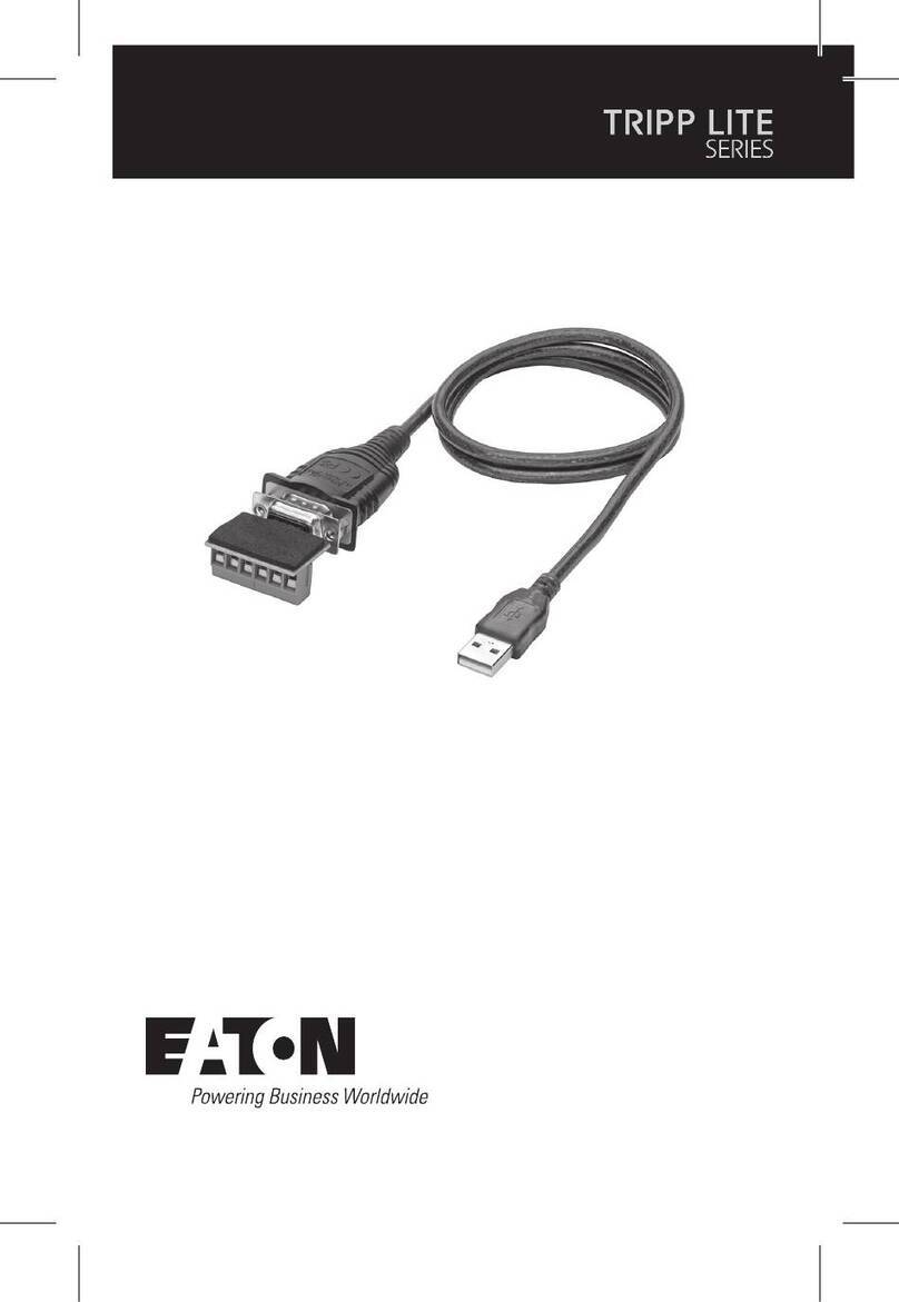 Eaton TRIPP LITE U209-30N-IND owner's manual