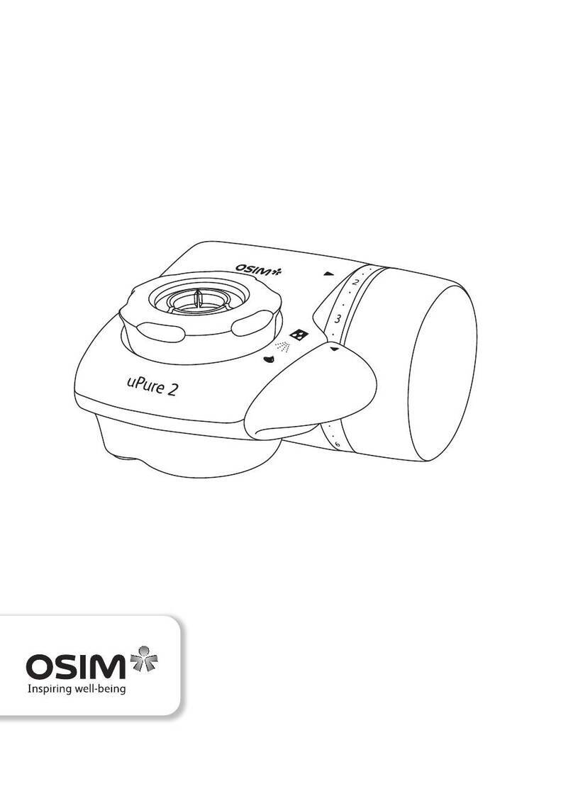 OSIM uPure 2 Operation manual