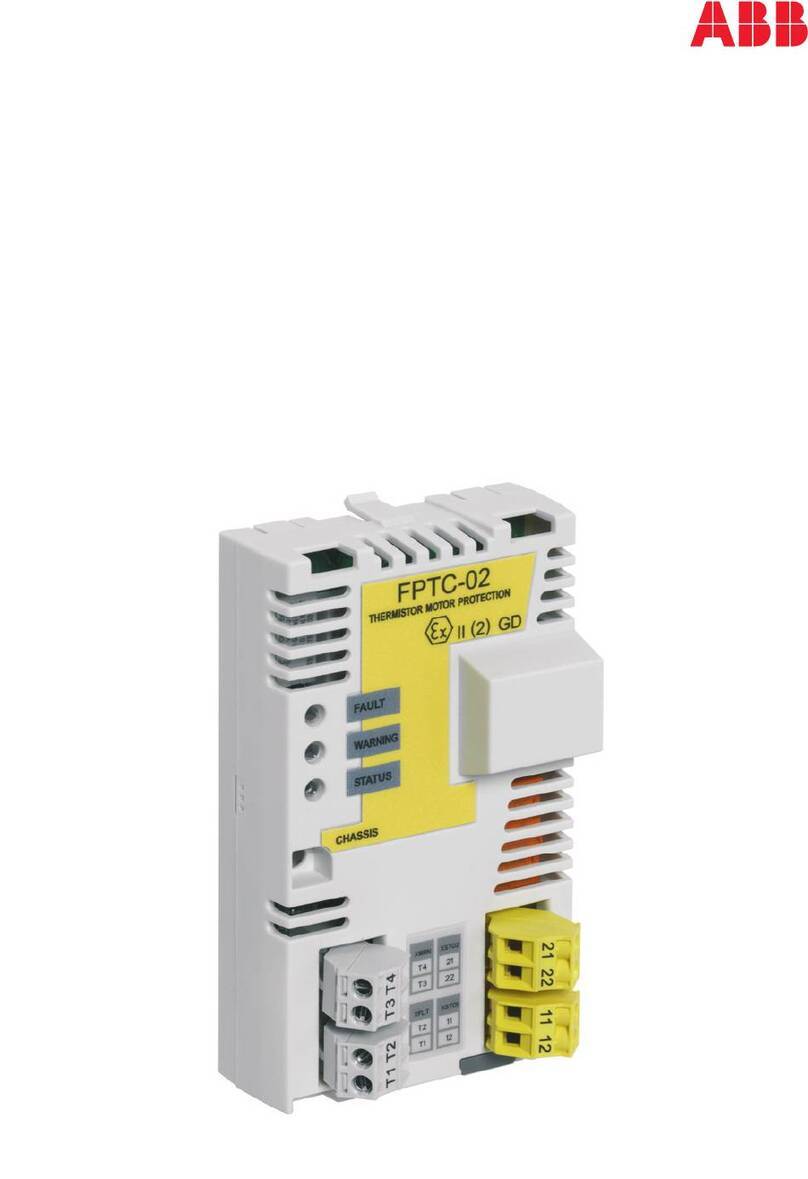 ABB FPTC-02 User manual ABB FPTC-02 User manual