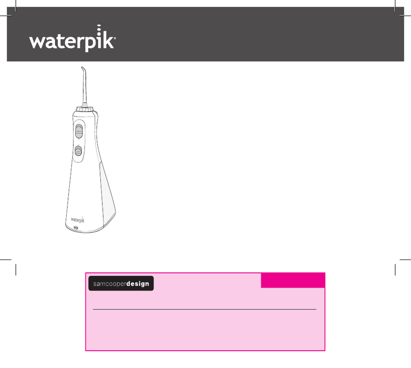Waterpik WP-490 Series manual