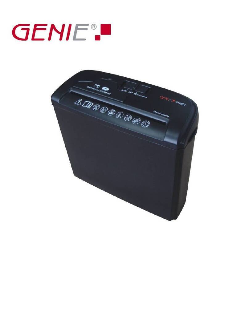 Genie S-105CD User manual