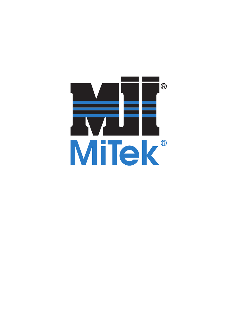 Mitek MatchPoint PLANX installation manual