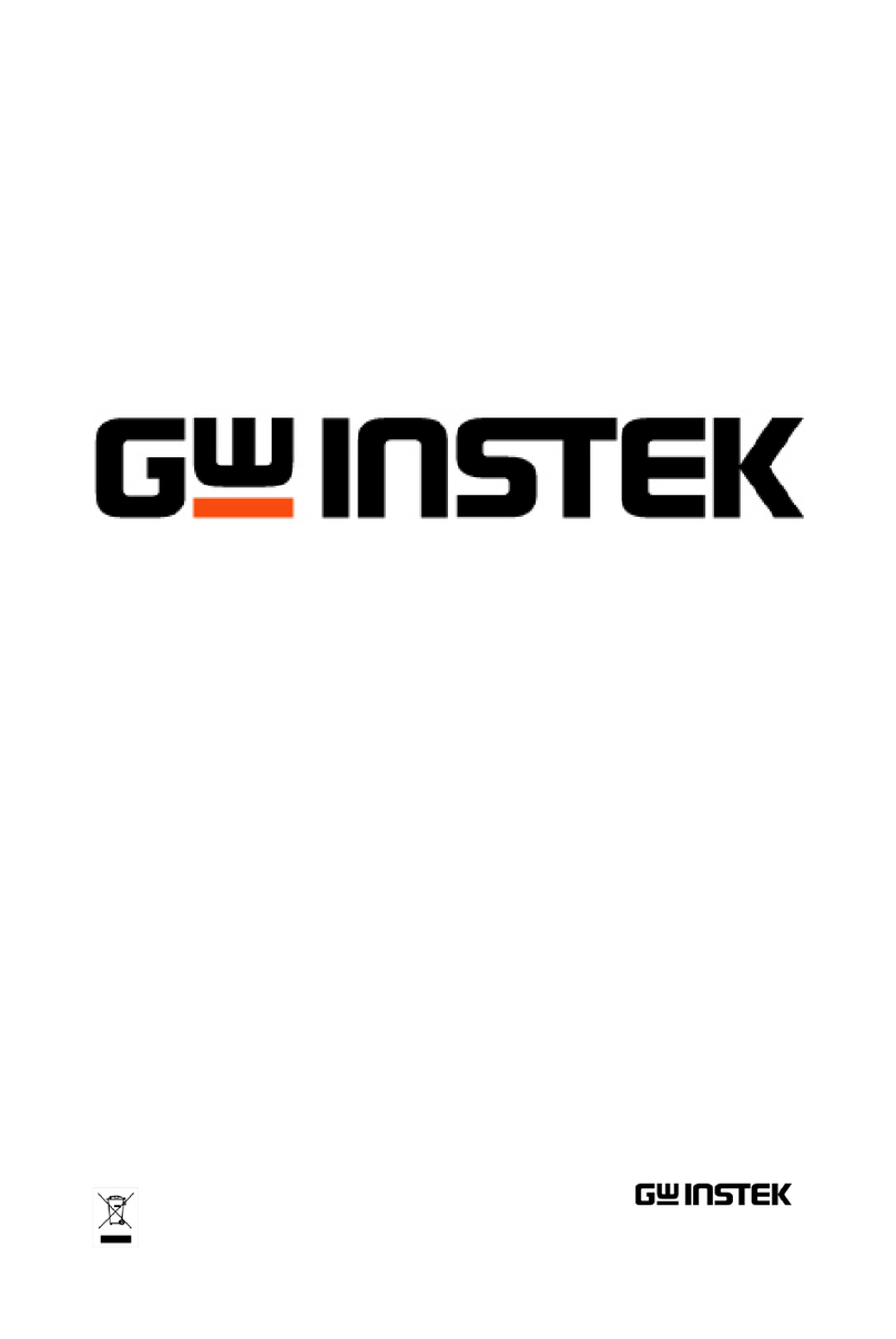 GW Instek GRA-451 Assembly manual