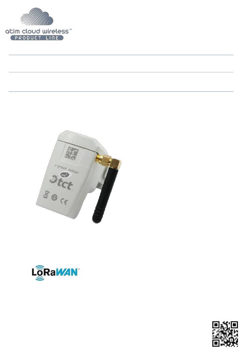 Atim Cloud Wireless ACW/LW8-CTS User manual