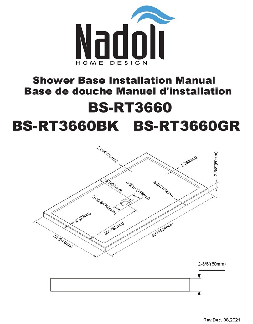 Nadoli BS-RT3660 installation manual