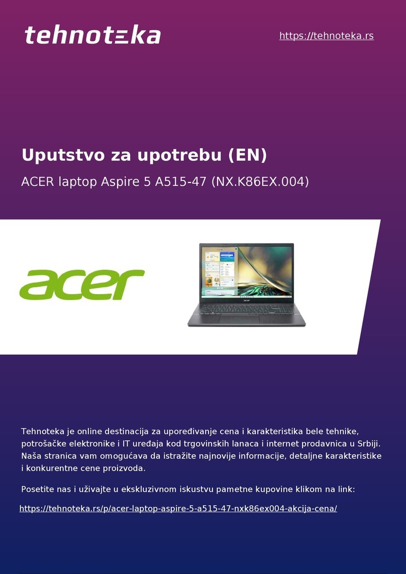 Acer NX.K86EX.004 User manual