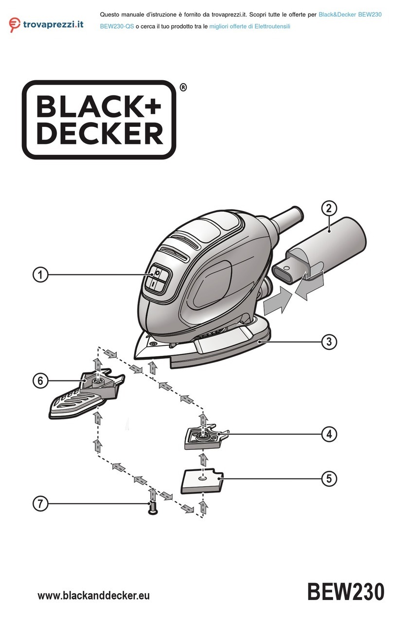 Black & Decker BEW230-QS User manual