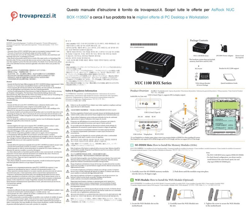 ASROCK NUC BOX-1135G7 User manual ASROCK NUC BOX-1135G7 User manual
