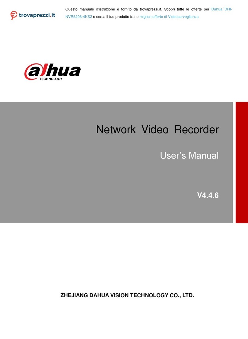 Dahua DHI-NVR5208-4KS2 user manual
