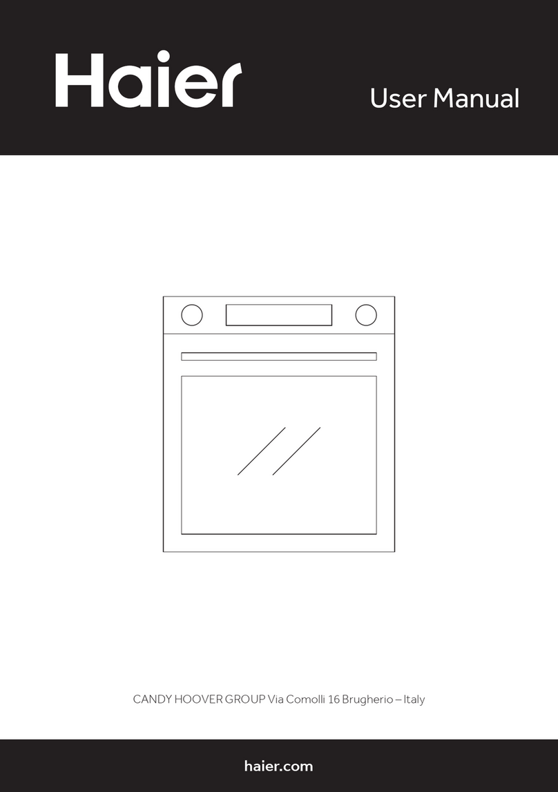 Haier Horno I-Direct x 2 Series User instructions