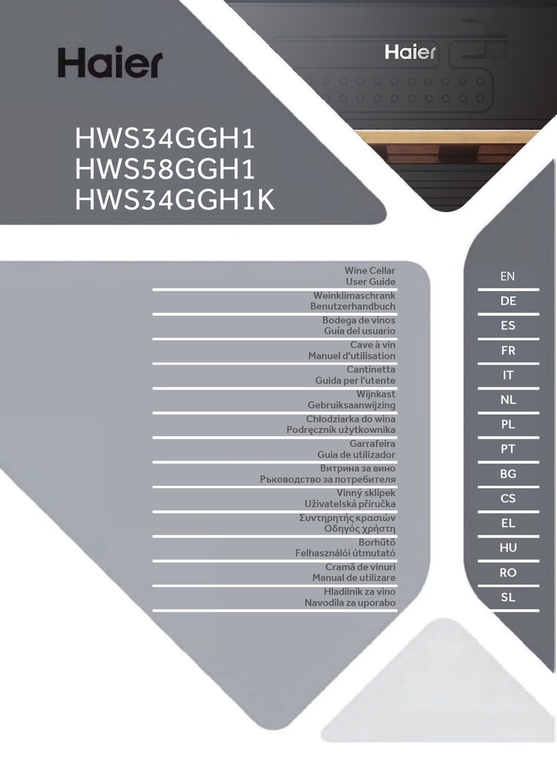 Haier HWS34GGH1 User manual