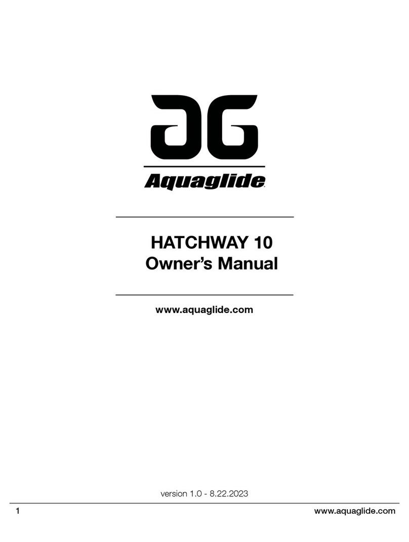 Aquaglide HATCHWAY 10 User manual
