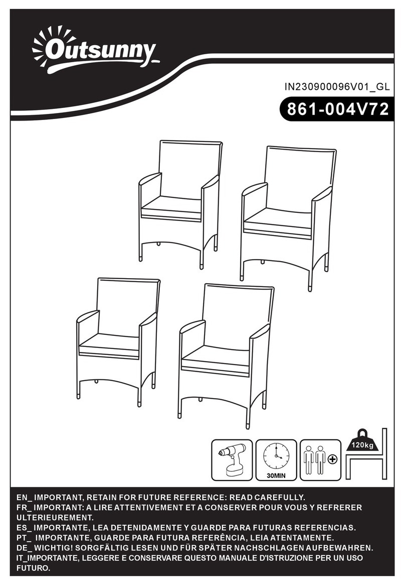 Outsunny 861-004V72 manual