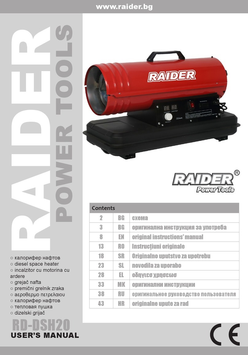 Raider RD-DSH20 user manual
