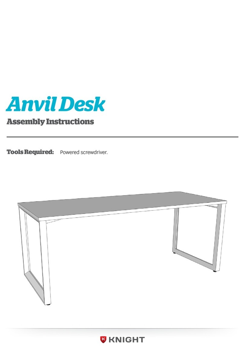 Knight Anvil Desk User manual