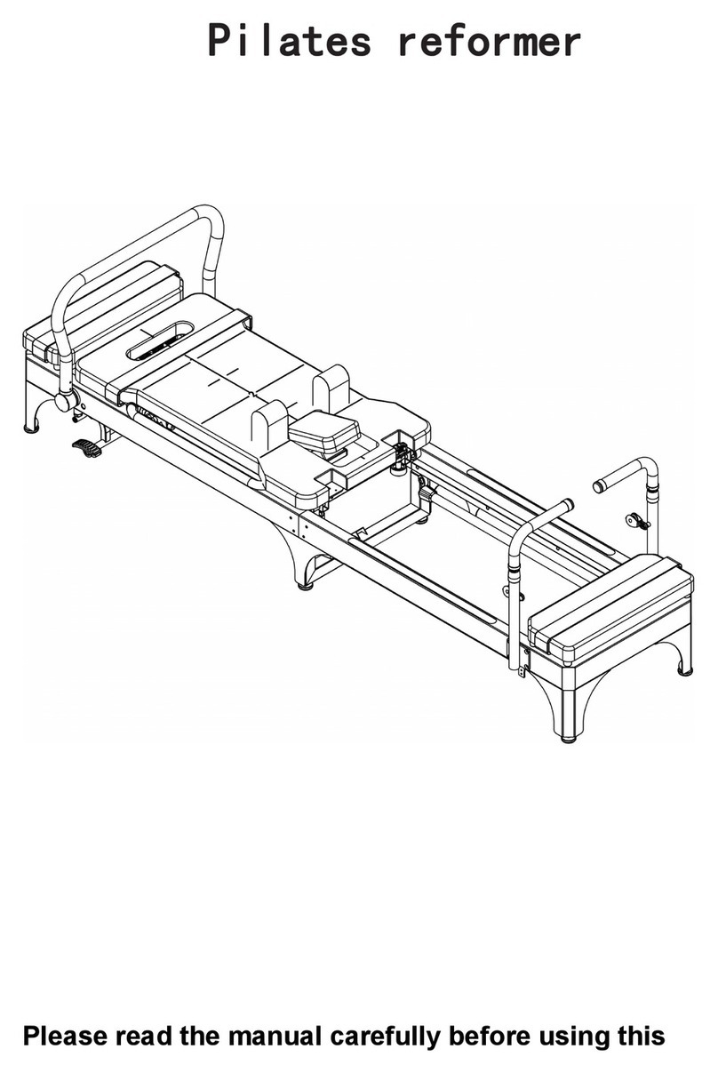 JMQ Fitness PBED-LEEKON-T59-WBLK User manual