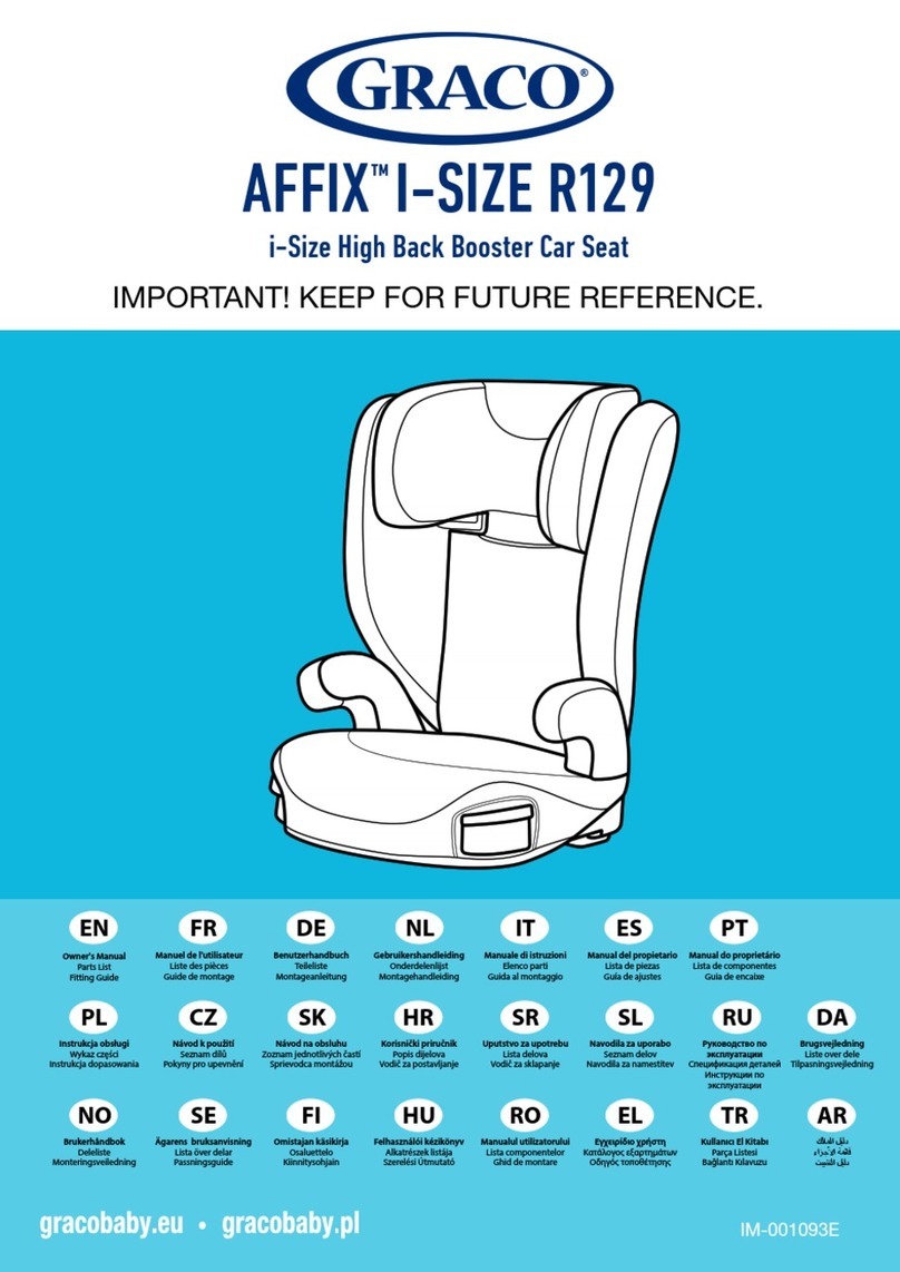 Graco AFFIX I-SIZE R129 User manual Graco AFFIX I-SIZE R129 User manual
