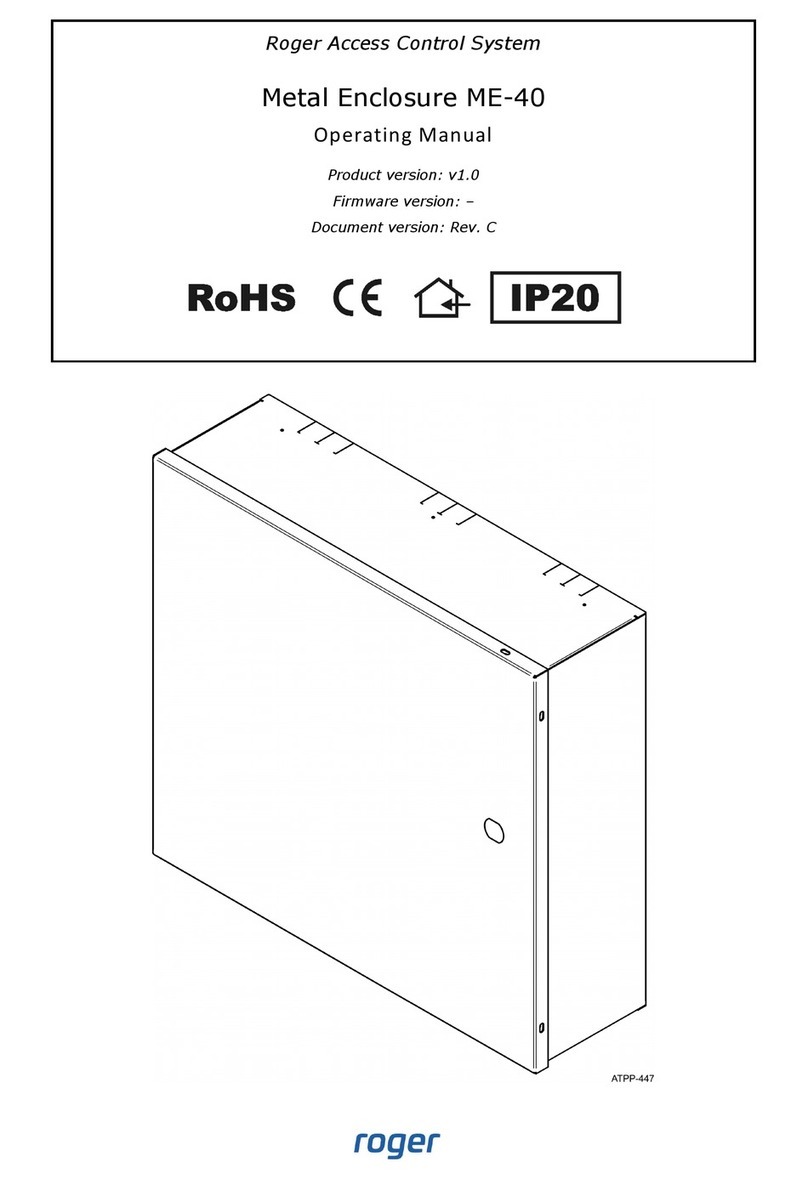 Roger ME-40 User manual