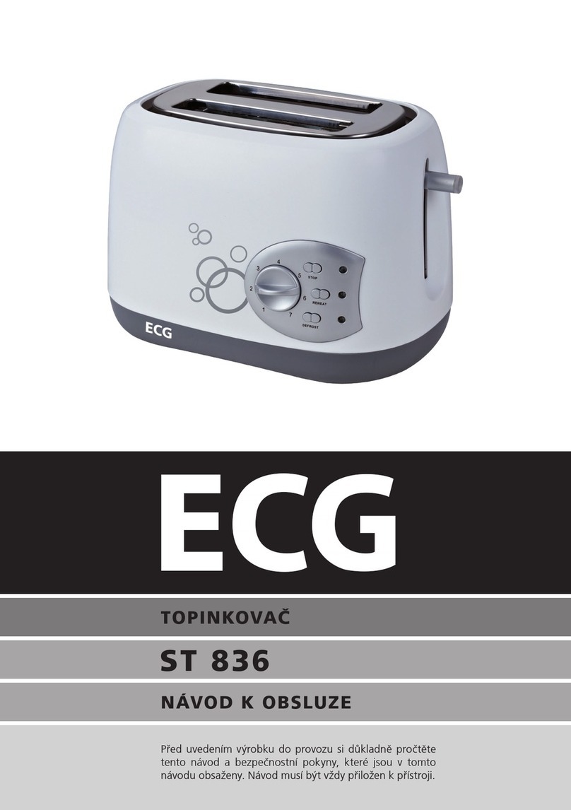 ECG ST 836 User manual