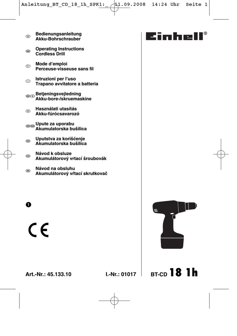 EINHELL 45.133.10 User manual