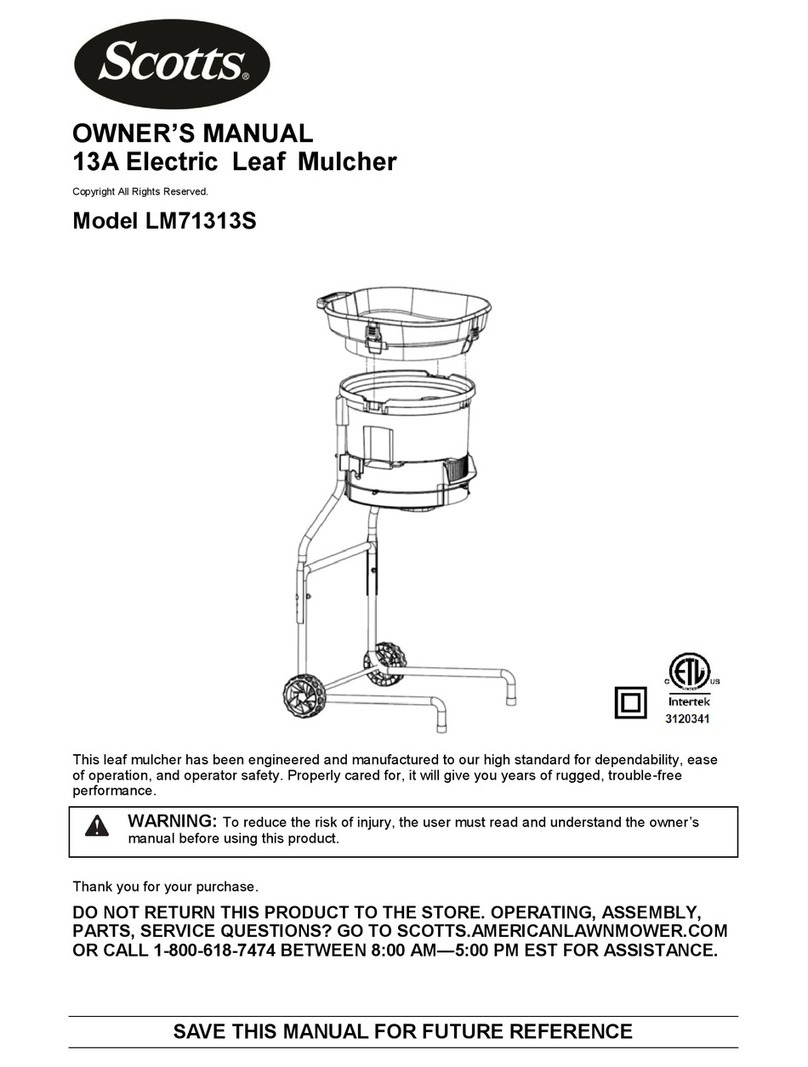 Scotts LM71313S owner's manual