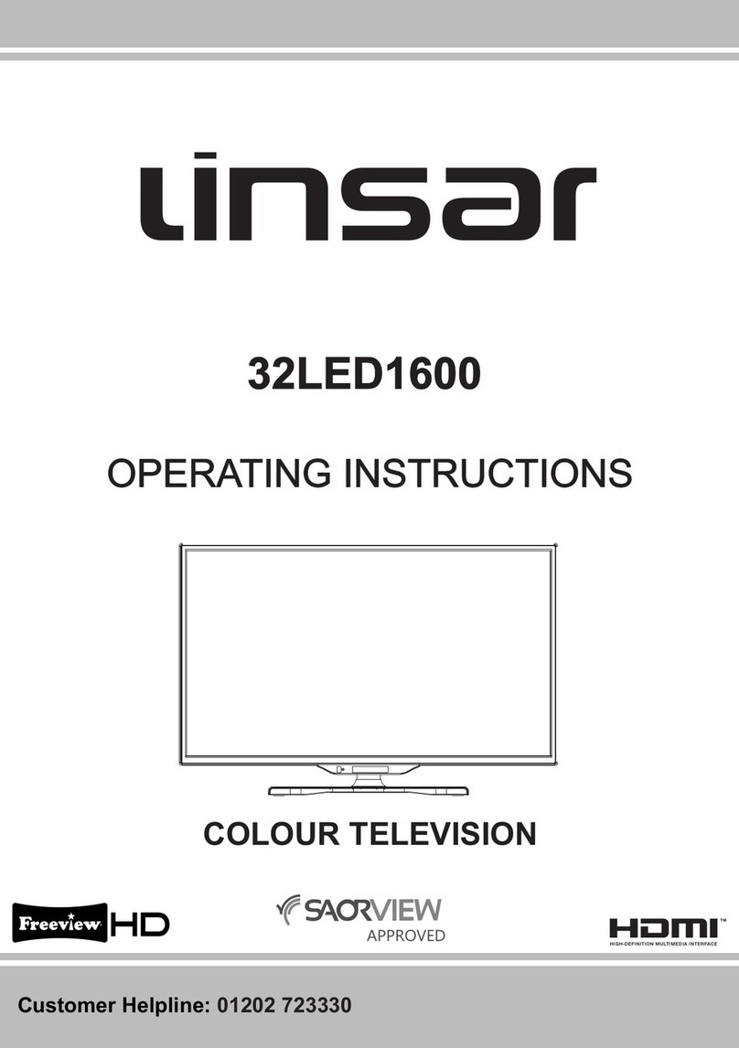 Linsar 32LED1600 operating instructions