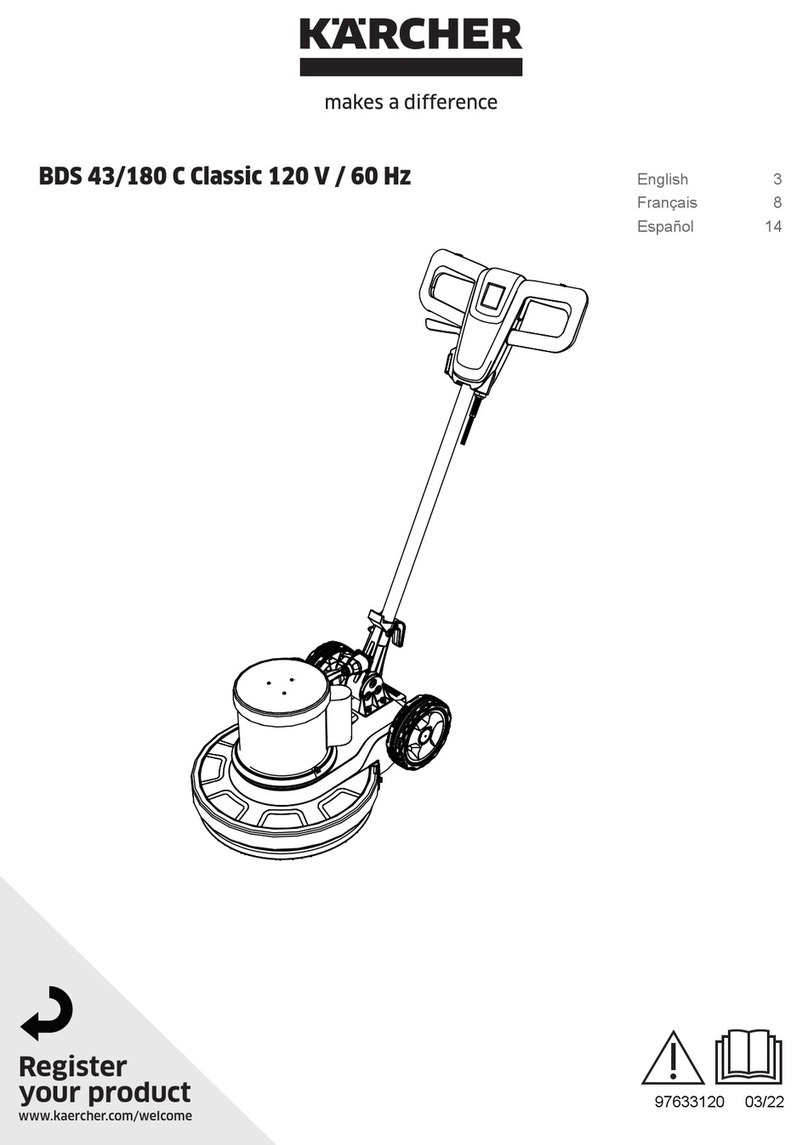 Kärcher DS 43/180 C Classic 120 V/60 Hz User manual
