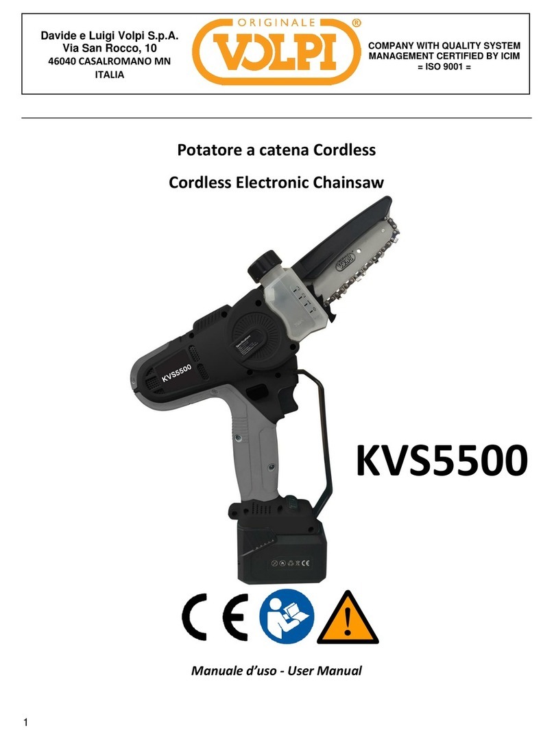 Volpi KVS5500 User manual