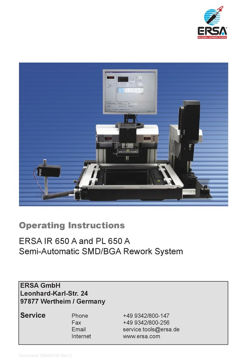 ersa IR 650 A User manual