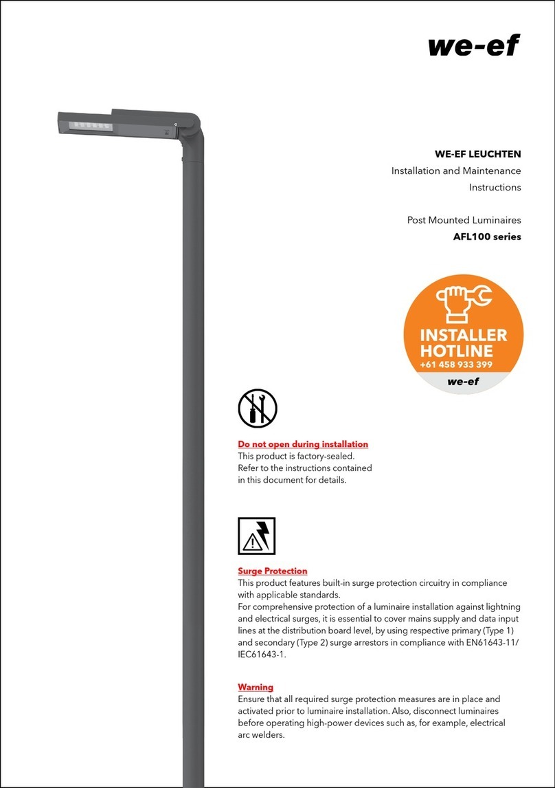 WE-EF AFL100 Series User manual